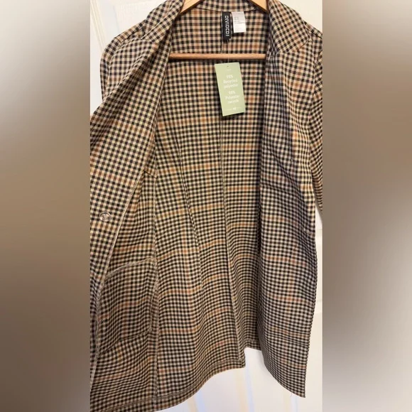 DOUBLE-BREASTED JACKET DRESS - Picture 6 of 7